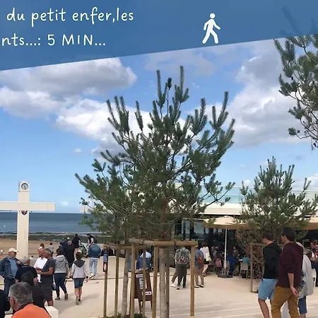 Le Nid Douillet Proche De La Mer. La Clef Des Paons Luc-sur-Mer Exterior photo